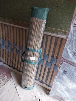 Ponukam na predaj Rohož na plot bambus štiepaný výška 120cm - 1