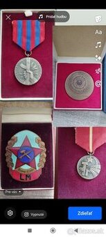 Vyznamenania a medaile - 1