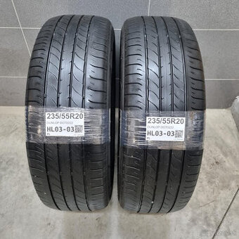 Letné pneumatiky 235/55 R20 DUNLOP DOT0222