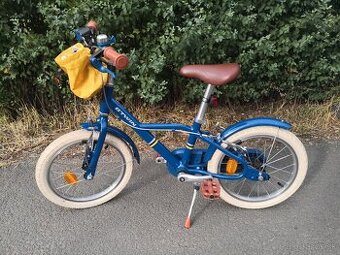 Predám 16 hliníkový detský bicykel Btwin 900 + príslušenstvo