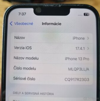 Predam apple iphon 13 pro 256 gb