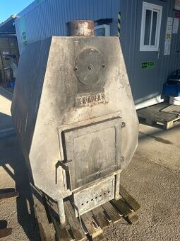 Teplovzdušným kotol na drevo , vykonný