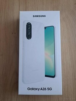 NOVÝ - Samsung Galaxy A26 6GB/128GB White