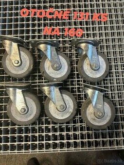 Kolieska 160- otocne- s gumovym behuňom - 1