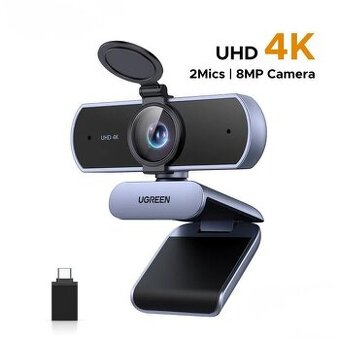 UGREEN 4K FHD Webkamera 8MP pre PC