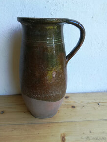 hlineny krčah, stara keramika