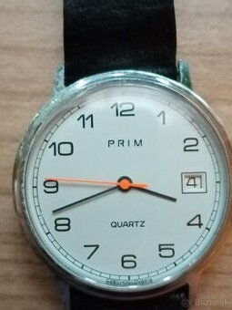 Hodinky Prim Quartz biely ciferník