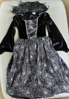 128/134 kostym carodejnica, bosorka, 8-9 r.