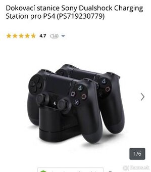 Playstation 4 stojan na dualshock 4