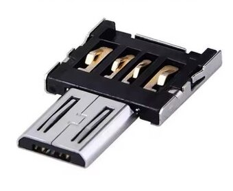 Nová Redukcia z micro usb na USB typ A samica