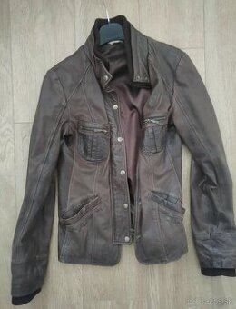 Dámska kožená bunda vel. S