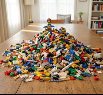 Lego Mix použité kocky