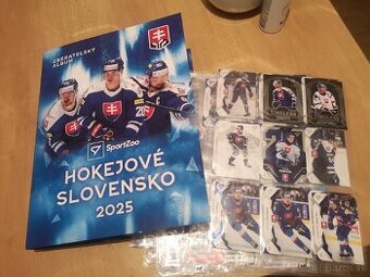 Album a kartičky hokejove Slovensko mix