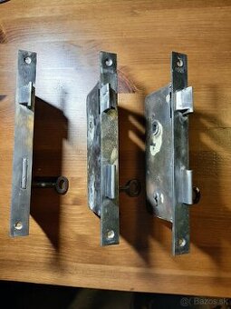 Predam zadlabavacie zamky znacky Brano 70 rokov stare