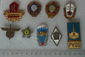 Staré vojenské odznaky , vyznamenanie , medaila