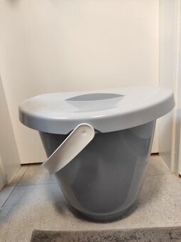 LUMA Kýblik na plienky s vekom - Light Grey - 1
