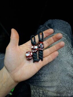 rucne robene BEADS privesky na noz kluce