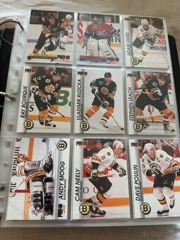 Predám hokejové kartičky Pro-Set 1992-93 a 1990-91