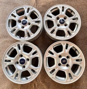 4x108 R14 Ford Fiesta 2016 Originál Alu disky + matice