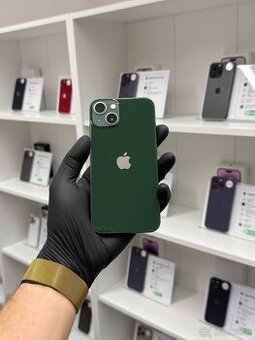 ZÁRUKA 2 ROKY /  Apple iPhone 13 256GB Green, 100% ZDRAVIE