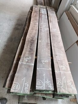 Masívne - fošne Americký Orech