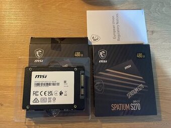 Msi Ssd Spatium S270 Sata 480Gb