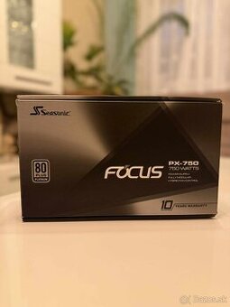 Zdroj - Seasonic Focus PX-750W Platinum v záruke