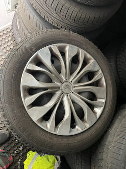 Zimne plechy 4x108 r16 so zimnymi pneu Continetal 205/55 r16