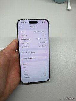 Iphone 15 pro max 512gb