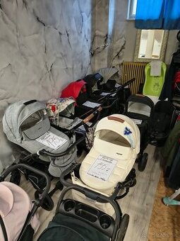 Rôzne kočíky 2 a 3kombinácie