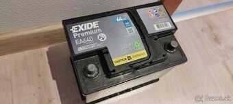 Predám novú autobatériu EXIDE PREMIUM EA640, 64 Ah, 640 A.