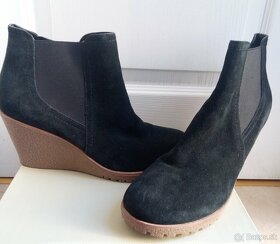 Kožené kotníkové čižmičky 5th Avenue