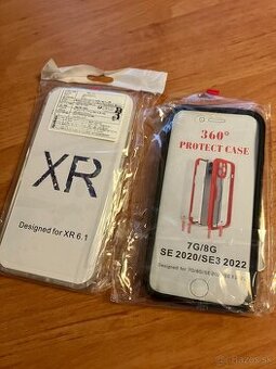 Iphone XR a Iphone 8, SE 20, SE 22 nové obojstranné púzdra