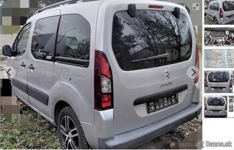 CITROEN BERLINGO 1.6 VTI 2013 88KW predám PIATE DVERE, MOTOR