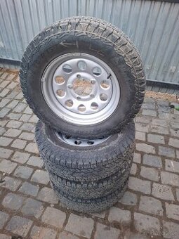 Predám sadu kolies 5x139,7.