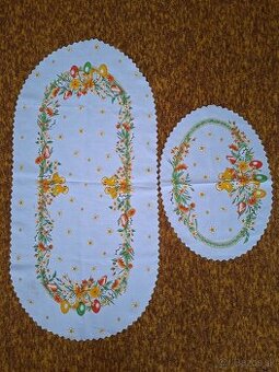 Štóla + obrúsok s velkonočným motívom