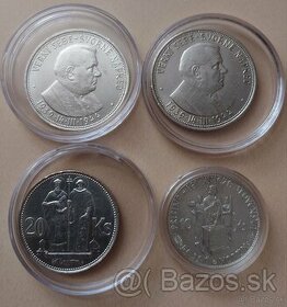 Strieborné mince Slovensko