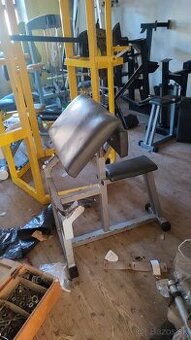 Technogym biceps lavička scottova