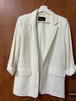 Pull&Bear biele sako