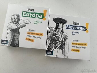 Kvízové hry - Úžasné Slovensko a Úžasná Európa