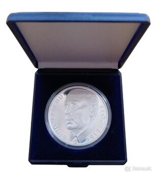 PAMĚTNÍ STŘÍBRNÁ MINCE 500 KČ 2013-100 VÝROČÍ NAROZENÍ Beno