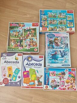 Puzzlle+náučné hry abeceda