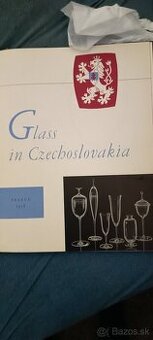 Katalógy sklo - Glass in Czechoslovakia 1958