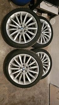 zimne pneu na diskoch na BMW 5