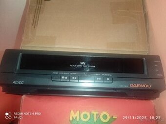 VHS VCR VIDEÁ (NA SERVIS) KUS 20E