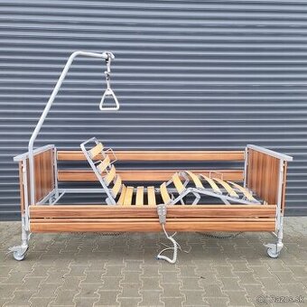 Elektrická polohovateľná posteľ s matracom - 1