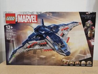 LEGO Marvel 76325 Avengers 2: Vek Ultrona Stíhačka Quinjet