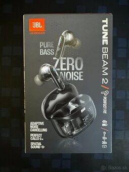 Slúchadlá JBL Tune Beam 2/ Výdrž až 48 hod/ Bluetooth 5.3