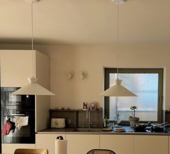 Závesné svietidlá 2x Nordlux Dial 45 cm biela