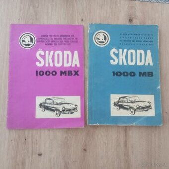 Retro knihy Škoda 1000